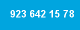 923 642 15 78 923 642 15 78